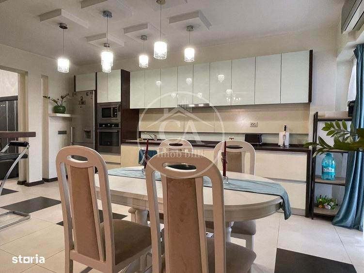 Apartament cu 3 camere decomandat, mobilat în Nufărul