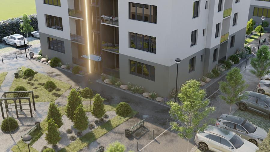 Apartament cu 3 camere decomandat în Periferie