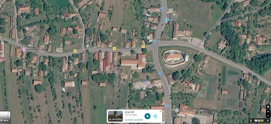 Casă individuală cu 4 camere cu Teren 2605 Mp în Zăbala