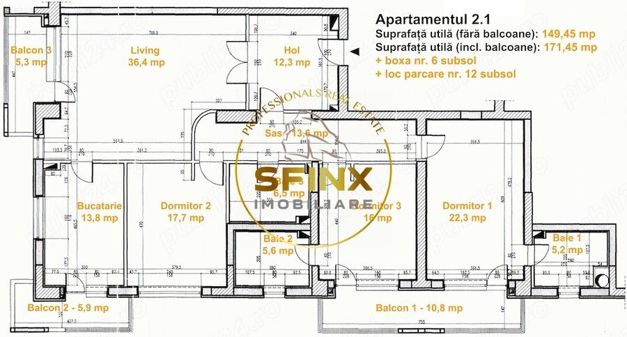 Apartament cu 4 camere semidecomandat, mobilat în Herăstrău