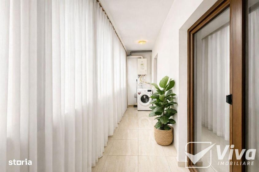 Apartament cu 3 camere semidecomandat, mobilat în Valea Lupului
