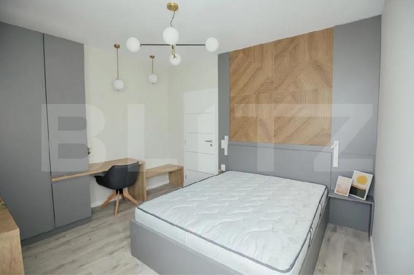 Apartament cu 2 camere semidecomandat, mobilat în Bună Ziua