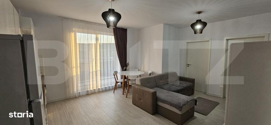 Apartament cu 3 camere, 55 mp, parcare - Beta Residence, Chinteni - 1