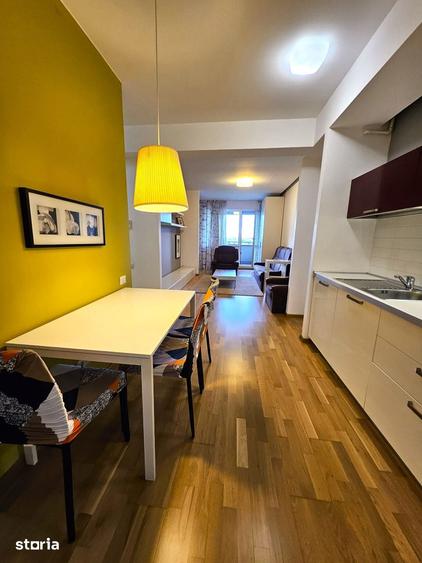 Apartament cu 2 camere semidecomandat în Băneasa
