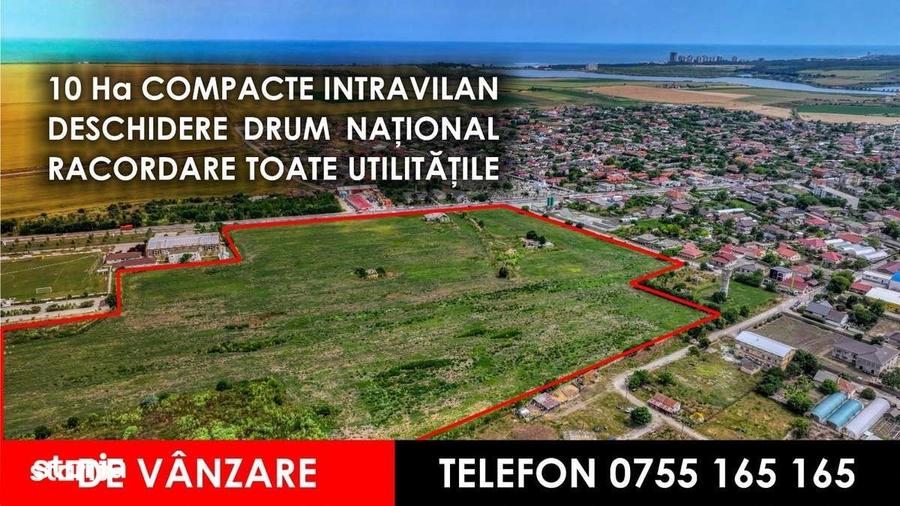 Teren de 100000 mp, în 23 August