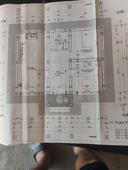 Casă cu 2 camere în Malcoci