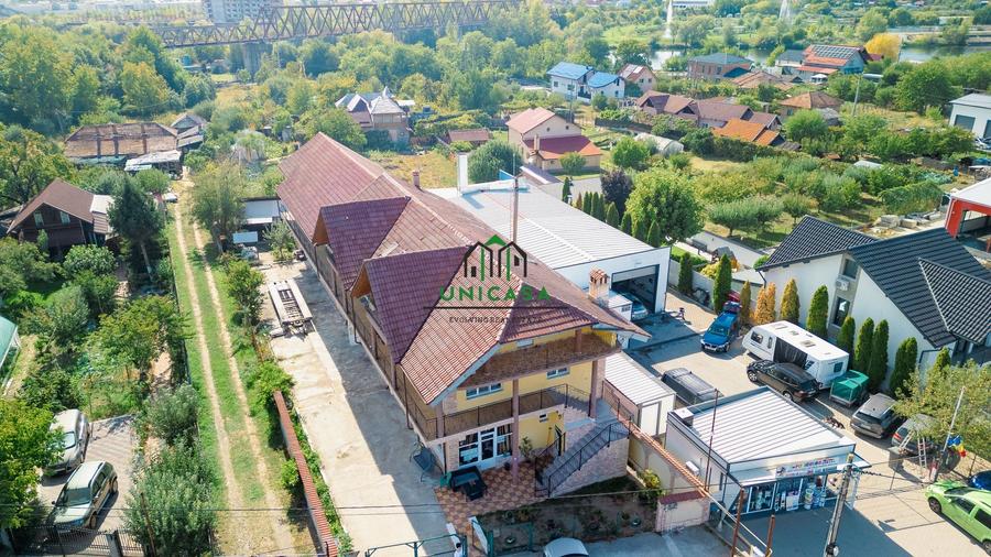 Casă individuală cu 10 camere cu Teren 1500 Mp în Goranu