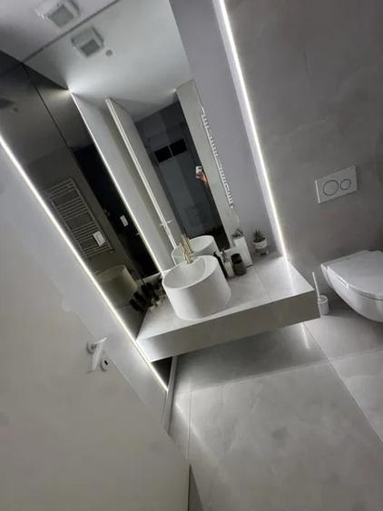Apartament cu 2 camere semidecomandat, mobilat în Pipera