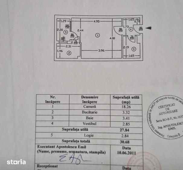 Garsonieră decomandată în Dobroești