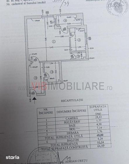 Piata Alba Iulia - Mall Vitan - Garsoniera mobilata - SUT 53MP - 1
