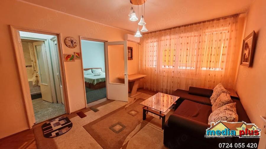 Apartament cu 2 camere semidecomandat în Central