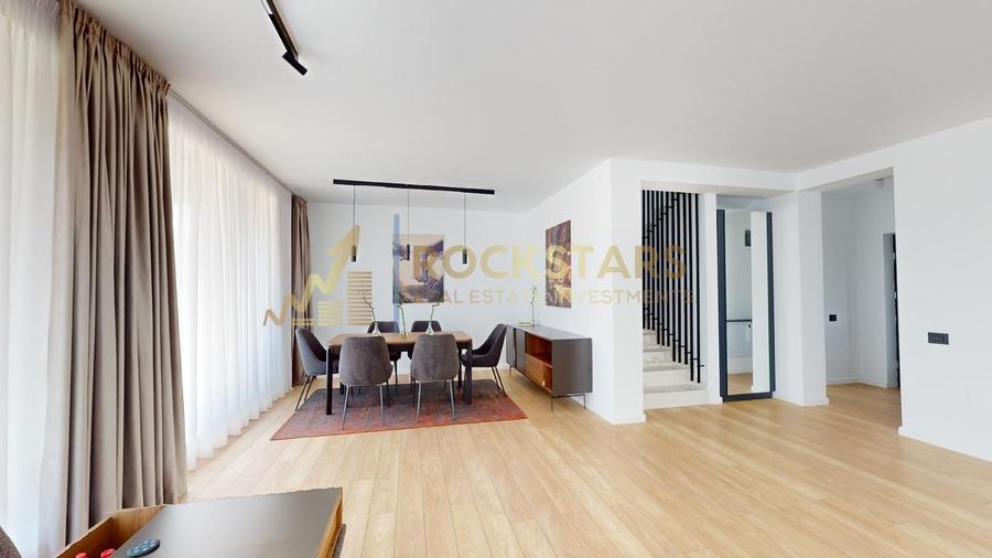 Duplex cu 5 camere cu Canalizare în Pipera