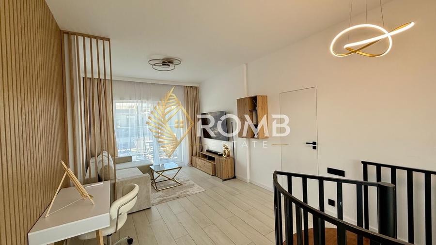 Apartament cu 2 camere semidecomandat, mobilat în Florești