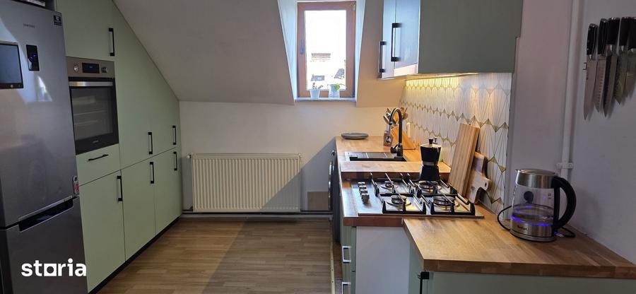 Apartament la mansarda, 2 camere decom, Gheorgheni, mobilat/utilat - 3