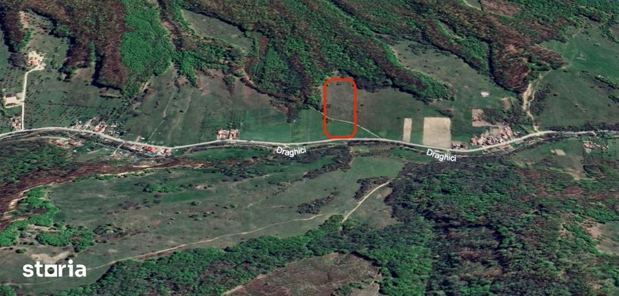 Teren de 22800 mp, în Mihăești