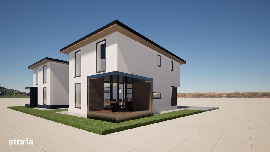 Casă cu 4 camere cu Teren 260 Mp în Clinceni