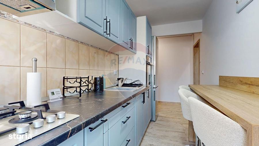 Apartament cu 2 camere decomandat, mobilat în Dârste