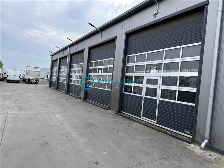 Spațiu industrial, de 584 mp, în Țânțăreni
