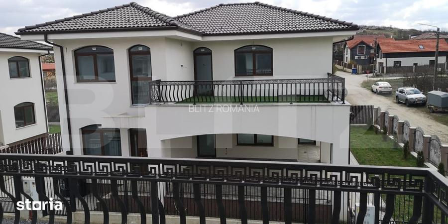 Casa in stil mediteranean, cu 4 camere, 158 mp, zona Dezmir