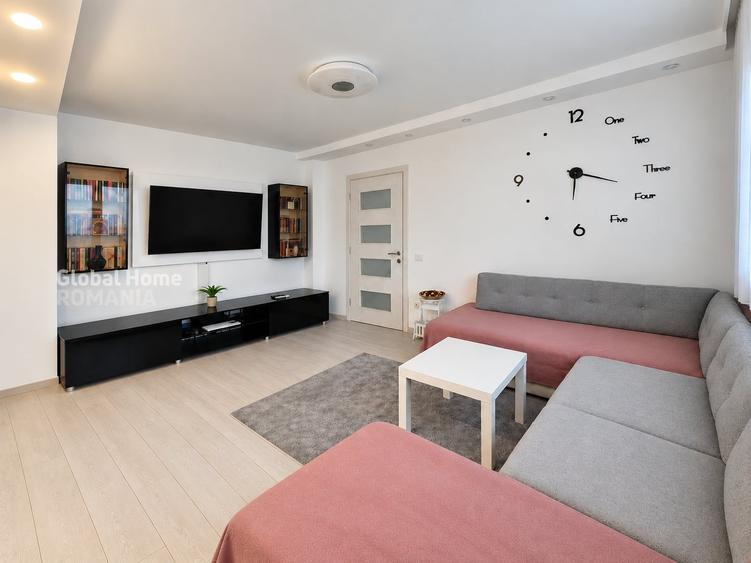 Apartament cu 3 camere semidecomandat, mobilat în Gara de Nord