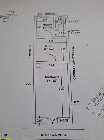 Spațiu comercial, de 34 mp, în Exterior Vest