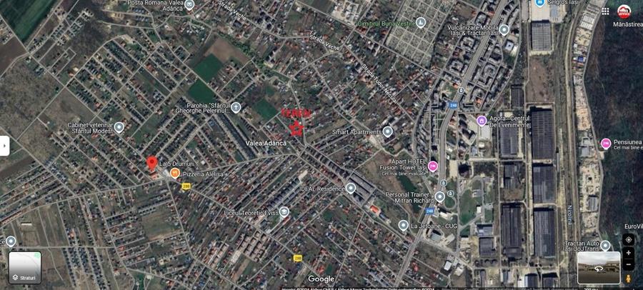 Teren Construcții intravilan de 6471 mp, în Valea Adâncă