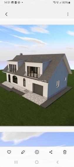 Vand teren intravilan cu proiect de casa