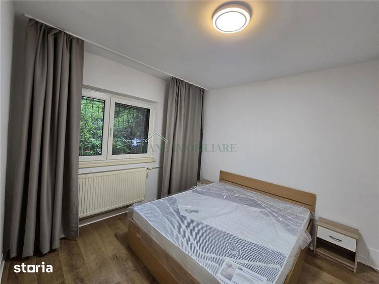 Apartament cu 2 camere, mobilat în Tei