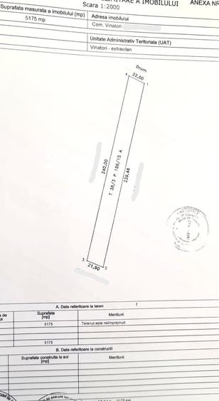 Teren extravilan de 5000 mp, în Precistanu