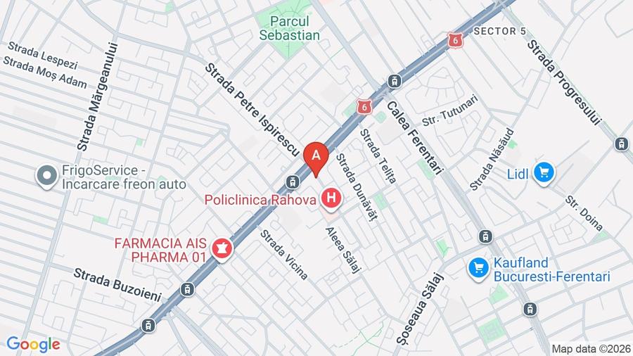 Apartament cu 2 camere decomandat în Rahova