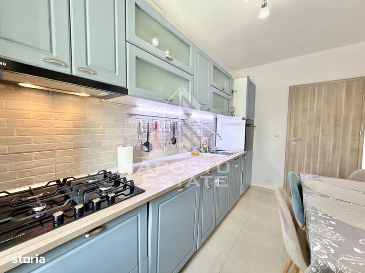 Apartament cu 3 camere decomandat, complet mobilat la parter in Giroc. - 13