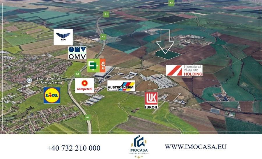Teren agricol extravilan de 100000 mp, în Aradul Nou
