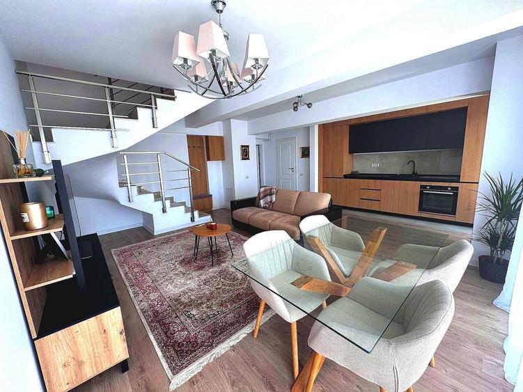 Apartament cu 3 camere decomandat, mobilat în Progresul