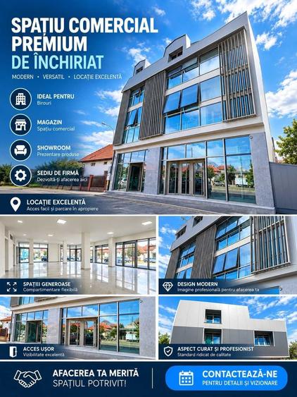 Spațiu comercial, de 250 mp, în Central