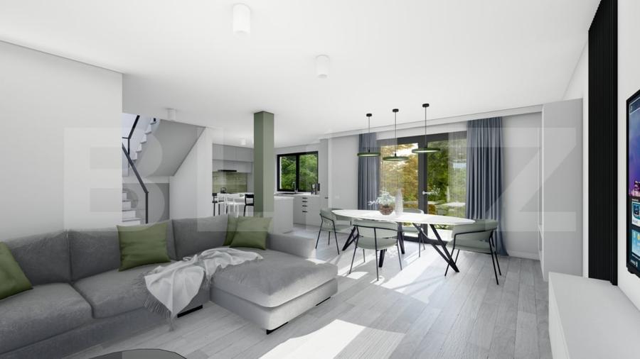 Duplex cu 4 camere cu Canalizare în Calea Voinicenilor