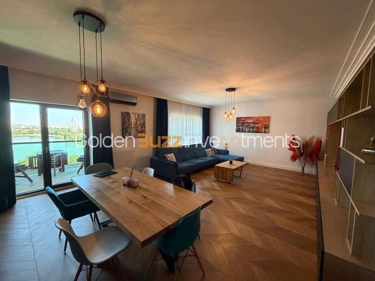 Apartament cu 4 camere, mobilat în Barbu Văcărescu