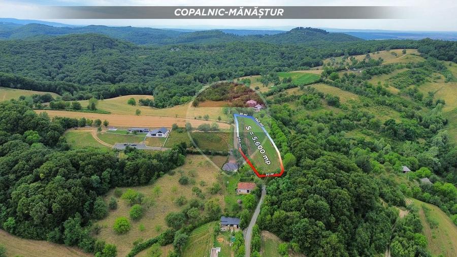 Teren Construcții intravilan de 5600 mp, în Copalnic-Mănăștur