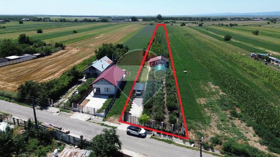 Casă cu 2 camere cu Teren 6943 Mp în Gologanu