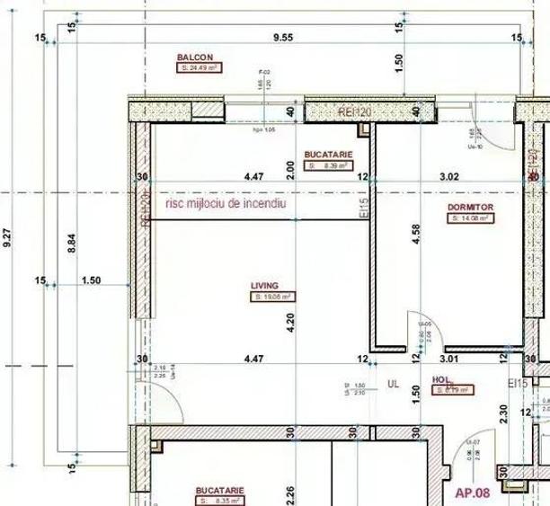 | Apartament 2 camere sut 77mp din care Balcon 24 mp I Ela Cotroceni | - 9