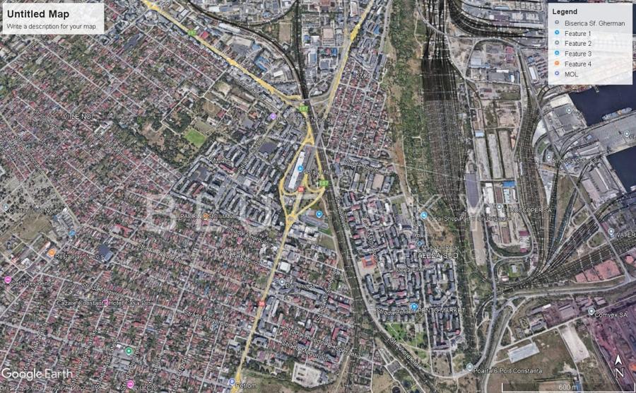 Teren Construcții intravilan de 2114 mp, în Km 4-5