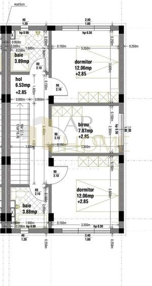 Casă cu 4 camere în Mălăiești