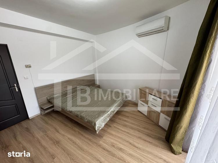 Apartament cu 2 camere semidecomandat în Central