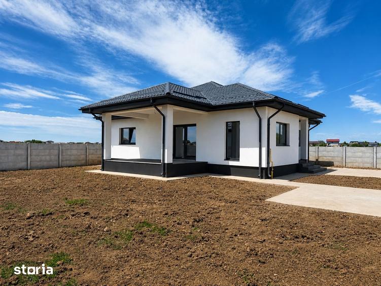 Casă cu 4 camere cu Teren 500 Mp în Clinceni