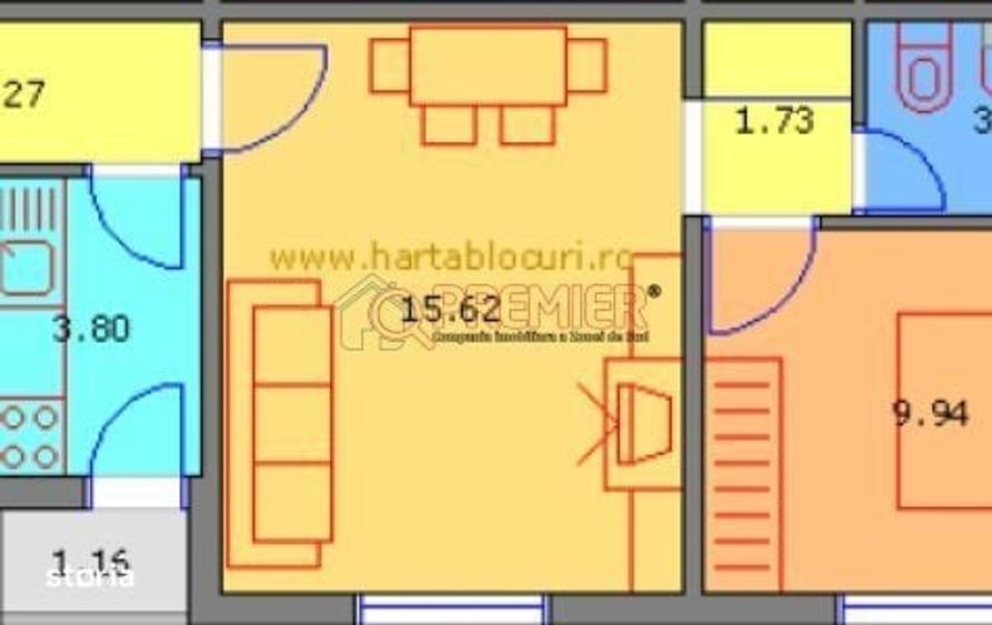 Apartament cu 2 camere în Berceni