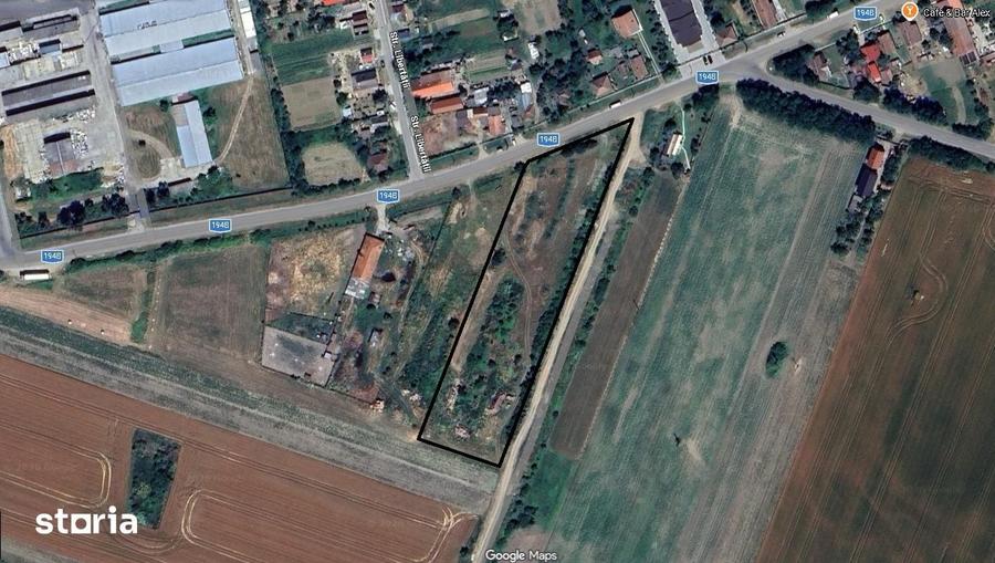 Teren de 5250 mp, în Vetiș