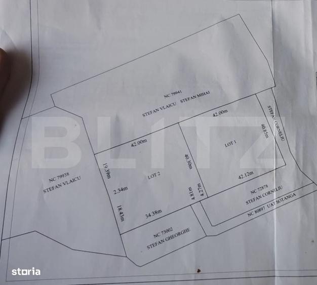 Spațiu comercial, în Teiș