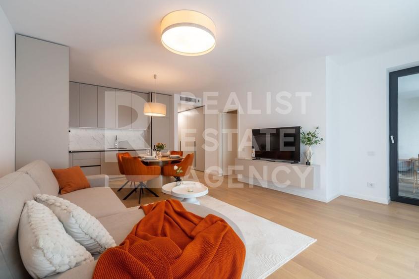 Apartament cu 2 camere, mobilat în Pipera