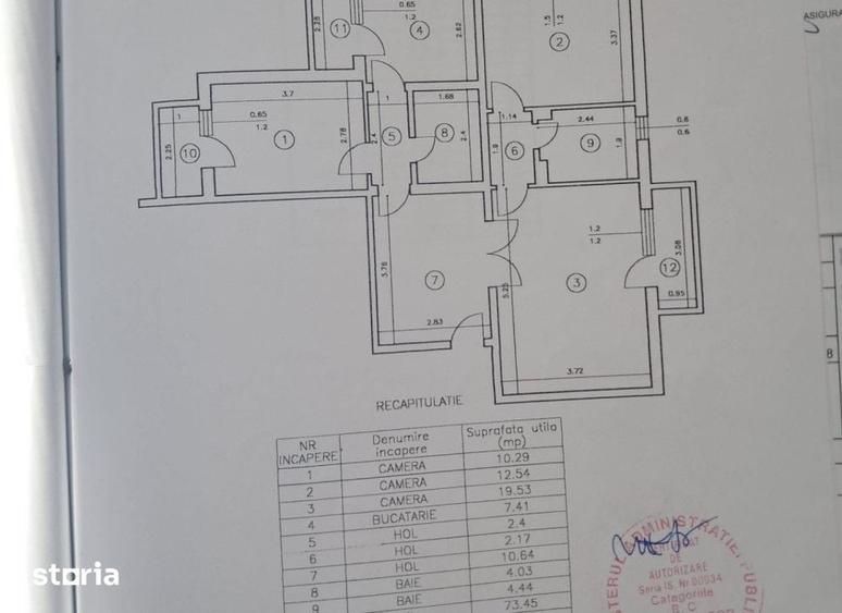 Apartament cu 3 camere în Alexandru cel Bun