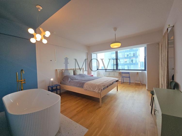 Apartament cu 2 camere semidecomandat, mobilat în P-ța Victoriei