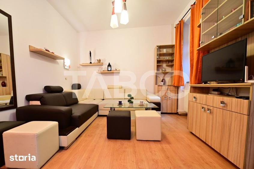 Apartament cu 3 camere decomandat, mobilat în Central